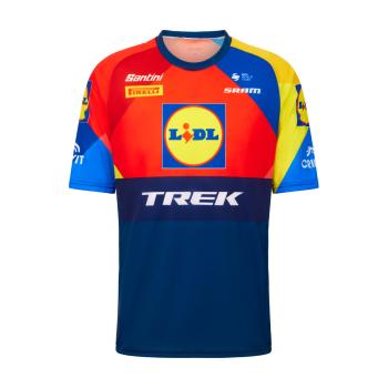 
                         Tricou de ciclism cu mânecă scurtă - LIDL TREK 2025 
                
