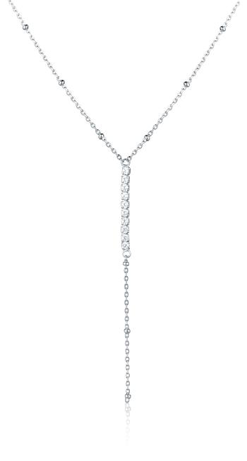 JVD Colier elegant din argint cu zircon transparent SVLN0536XK4BI45
