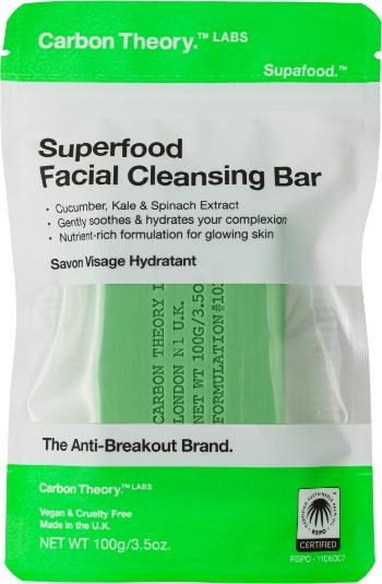 Carbon Theory Săpun de curățare pentru față Superfood (Facial Cleansing Bar) 100 g