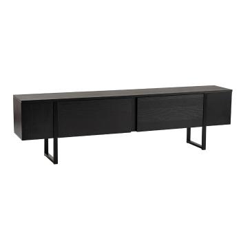 Masă TV Serenity Wood Negru, negru