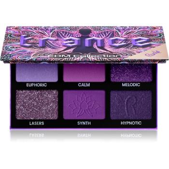 Rude Cosmetics EDM Collection paletă cu farduri de ochi culoare Trance 6 g