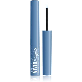 NYX Professional Makeup Vivid Brights eyeliner culoare 05 Cobalt Crush 2 ml