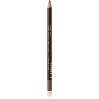 Korres Cedar Wood creion de sprancene de lunga durata culoare 02 Medium Shade 1.29 g