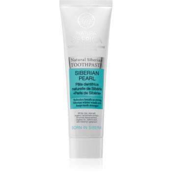 Natura Siberica Natural Siberian Siberian Pearl pastă de dinți de albire pentru respirație proaspătă 100 g