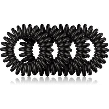 BrushArt Hair Rings Elastice pentru par Black 4 buc