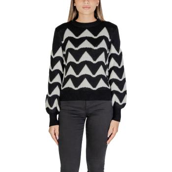 Jacqueline De Yong  JDYTINA L/S JACQUARD PULLOVER KNT 15330567  Svetre Biela