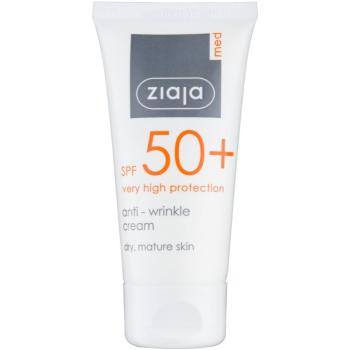 Ziaja Med Protecting UVA + UVB crema contur pentru bronzat SPF 50+ 50 ml