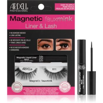 Ardell FauxMink Liner & Lash set pentru gene 811