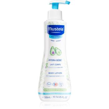 Mustela Bébé Hydra Bébé loțiune de corp hidratantă pentru pielea bebelusului 300 ml