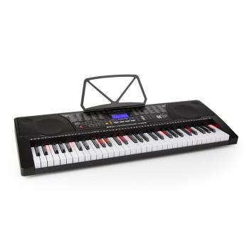 SCHUBERT Etude 225 Tastatură de &icirc;nvățare, USB 6,&nbsp;taste iluminate, afișaj LCD, negru