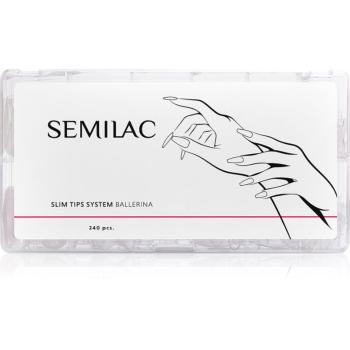 Semilac Accessories Slim Tips folii autocolante pentru unghii cu efect de durată 240 buc