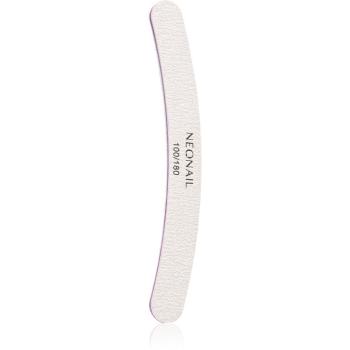 NeoNail Nail File Curved pilă de unghii 100/180 1 buc