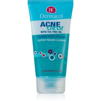 Dermacol Acne Clear demachiant cu efect de peenling pentru pielea problematica 150 ml