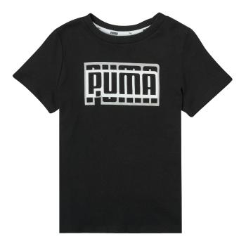 Puma  ALPHA TEE  Tričká s krátkym rukávom Čierna