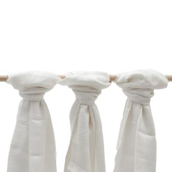 Scutece naturale din bambus New Baby, 70 x 80 cm,set de 3 buc.