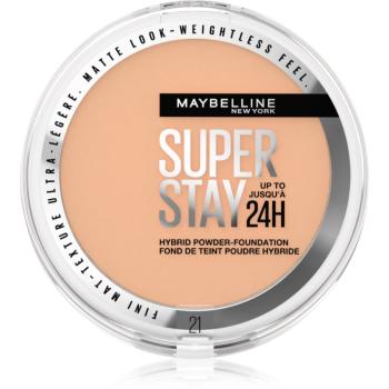 Maybelline SuperStay 24H Hybrid Powder-Foundation pudra compacta pentru un aspect mat culoare 21 9 g