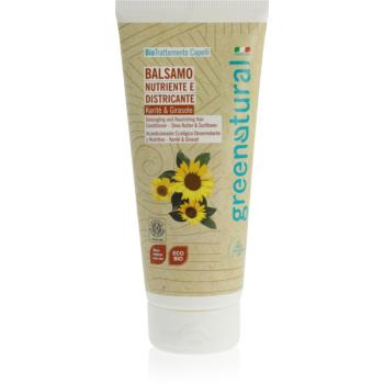 Greenatural Hair Conditioner Sunflower & Shea Butter balsam hranitor pentru păr cu unt de shea 200 ml