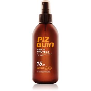 Piz Buin Tan & Protect ulei protector pentru accelerarea bronzului SPF 15 150 ml