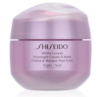 Shiseido Cremă de noapte si mască împotriva petelor pigmentare White Lucent (Overnight Cream & Mask) 75 ml