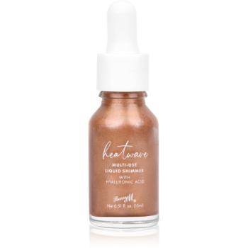 Barry M Heatwave iluminator lichid cu picurător culoare Fiery 15 ml