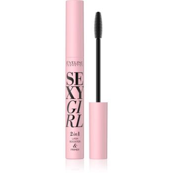 Eveline Cosmetics Sexy Girl Mascara pentru volum si lungire 2 in 1 culoare Black 10 ml