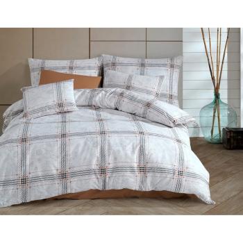 Lenjerie de pat din bumbac BedTex Quatre alb , 140x 220 cm, 70 x 90 cm, 140 x 220 cm, 70 x 90 cm