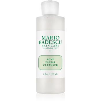 Mario Badescu Acne Facial Cleanser gel de curățare pentru tenul gras, predispus la acnee 177 ml