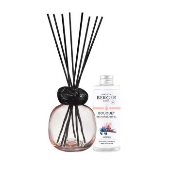 Maison Berger Paris Set cadou difuzor de arome Mineral Pink + reumplere Liliflora 180 ml