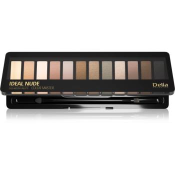 Delia Cosmetics Ideal Nude Color Master paletă cu farduri de ochi culoare 02 18 g