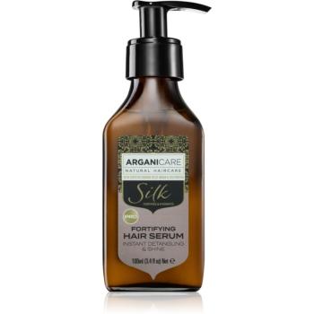 Arganicare Silk Protein Fortifying Hair Serum ser fortifiant pentru toate tipurile de păr 100 ml