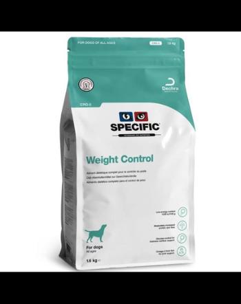 SPECIFIC Dog CRD-2 Weight Control 1,6 kg hrana pentru pastrarea greutatii corporale normale la caini