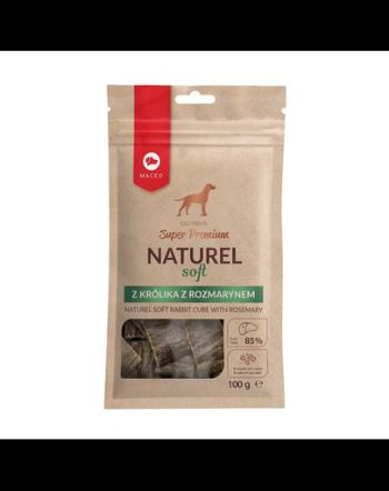 MACED Super Premium Naturel Soft recompense pentru caini cu iepure si rozmarin 100g