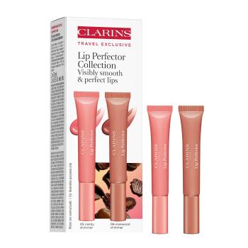 Clarins Set de luciuri pentru buze Lip Perfector 2 x 12 ml