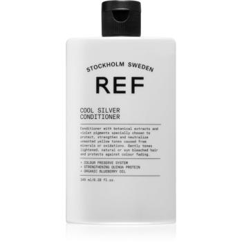 REF Cool Silver Conditioner balsam hidratant de neutralizare tonuri de galben 245 ml