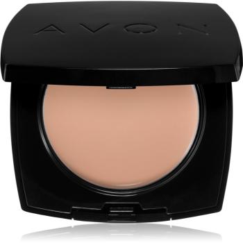 Avon True Colour make-up crema cu efect de pulbere culoare 215P Ivory 9 g