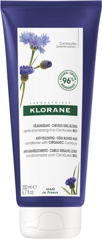 Klorane Balsam care neutralizează tonurile galbene Bio Centaurea (Conditioner) 220 ml 200 ml