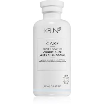 Keune Care Silver Savior Conditioner balsam pentru păr blond neutralizeaza tonurile de galben 250 ml