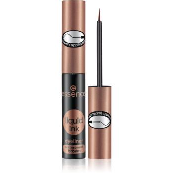 Essence Liquid Ink eyeliner culoare 02 Ash Brown 3 ml