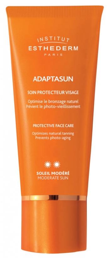 Institut Esthederm Cremă de față protectoare cu protecție moderată Adaptasun Moderate Sun (Protective Face Care) 50 ml