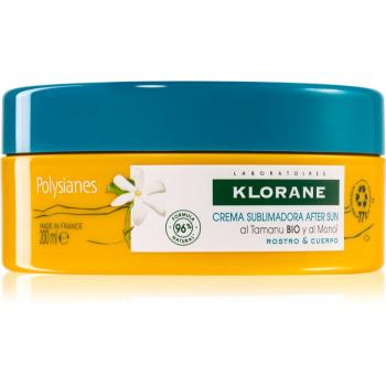 Klorane Monoï & Tamanu crema dupa bronzat  nutritie si hidratare 200 ml