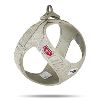 CURLI Postroj pro psy se sponou Air-Mesh Light Tan L, 8-13kg