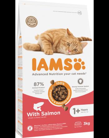 IAMS for Vitality pentru pisici adulte, cu somon 3 kg