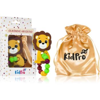 KidPro Teether Lion jucărie pentru dentiție 1 buc