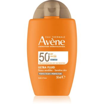 Avène Sun Ultra Fluid Perfector Fluid nuantator cu textura usoara SPF 50+ 50 ml