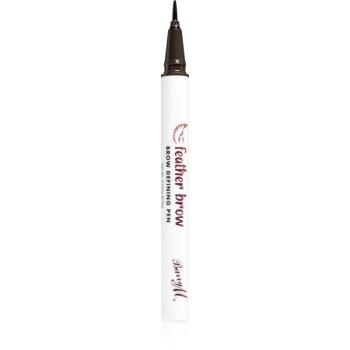 Barry M Feather Brow Defining Pen creion pentru sprancene culoare Dark 0,6 g