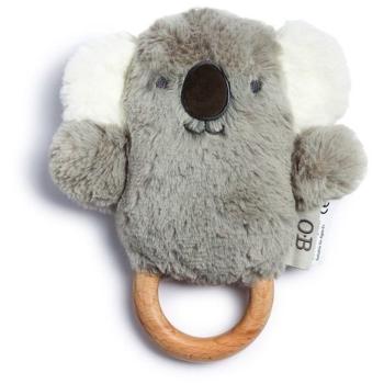 O.B Designs Bunny Soft Rattle Toy jucărie de pluș cu zornăitoare Grey 3m+ 1 buc