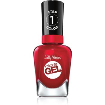 Sally Hansen Miracle Gel™ gel de unghii fara utilizarea UV sau lampa LED culoare 680 Rhapsody Red 14,7 ml