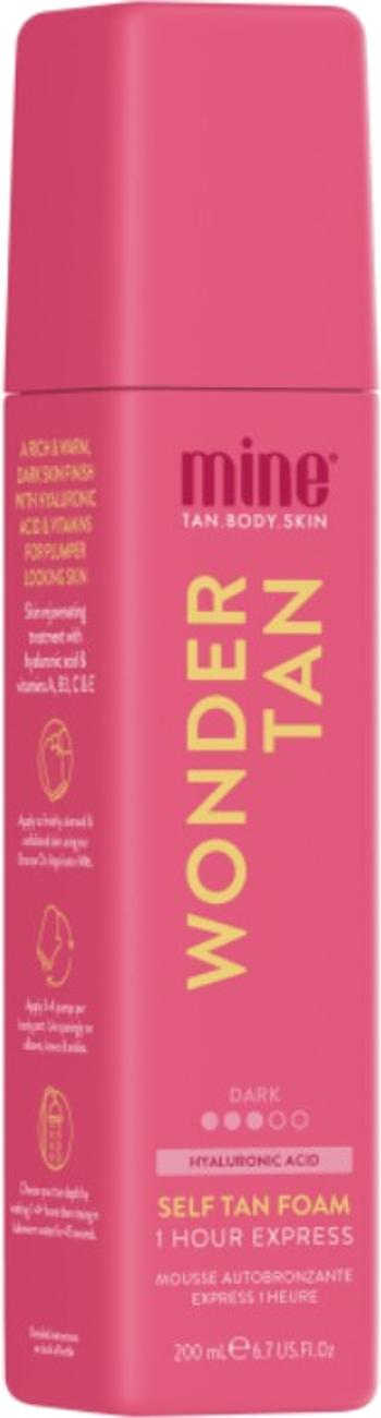 Minetan Spumă autobronzantă cu efecte hidratante și anti-îmbătrânire Wonder Tan (Self Tan Foam) 200 ml