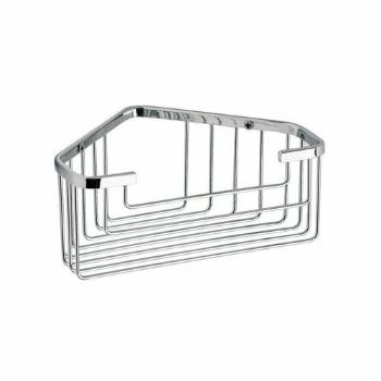 GEDY 2483 Raft de colț inteligent pentru duș, 20 x8 x 15,1 cm, argintiu, argintiu