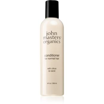 John Masters Organics Citrus & Neroli Conditioner balsam hidratant pentru par normal, fara stralucire 236 ml